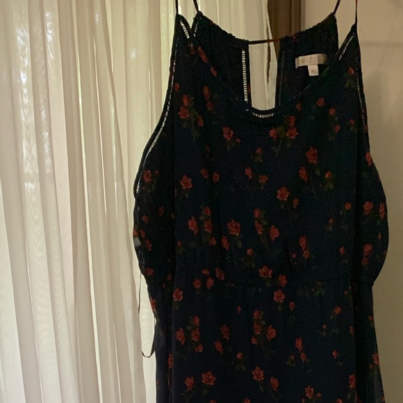 Navy blue maxi dress - Picture 3 of 3